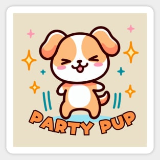 Dancing dog Sticker